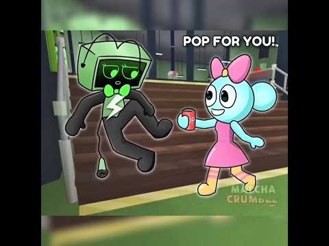 Vee can't drink pop📺🥤 | Old trend #dandysworld #dandysworldroblox #roblox #animation #animationmemes