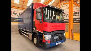 Renault T380 *EURO 6*, 18 TONNE 4X2 CURTAINSIDER &ndash; 2018 &ndash; FJ18 UEH curtainsider truck | Image 4 - Autoline