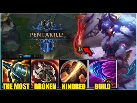 The Most OP Kindred Build In Season 13 IS Just Way Too UNFAIR! (Easy Pentas!) - League of Legends