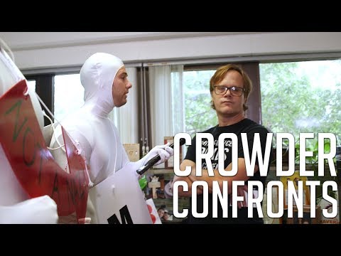 CROWDER CONFRONTS: Slandering SJW PROFESSOR! | Louder With Crowder Video