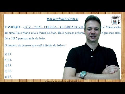 0683 - FGV - 2016 - CODEBA - RACIOCÍNIO LÓGICO (www.gurudamatematica.com.br)