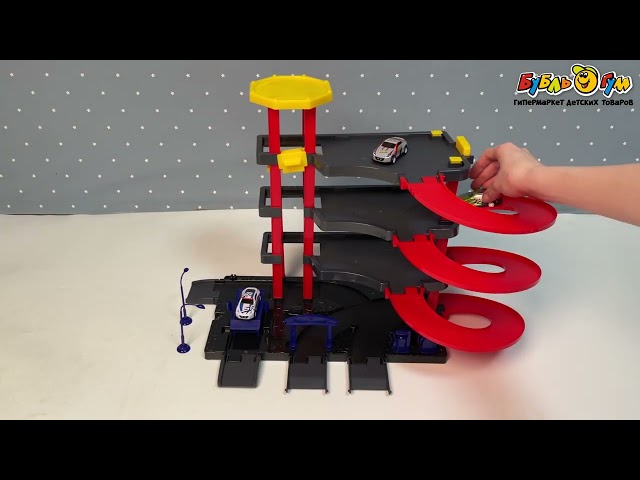 Парковка PARKING GARAGE 3машины 36дет с 3 лет - видео