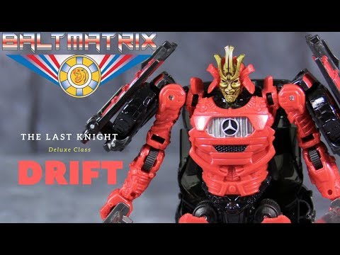 VIDEO REVIEW: Transformers The Last Knight Deluxe Class DRIFT