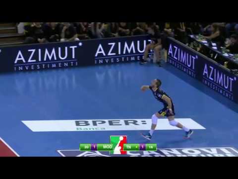 Superlega A1: Highlights Modena-Trento 3-2