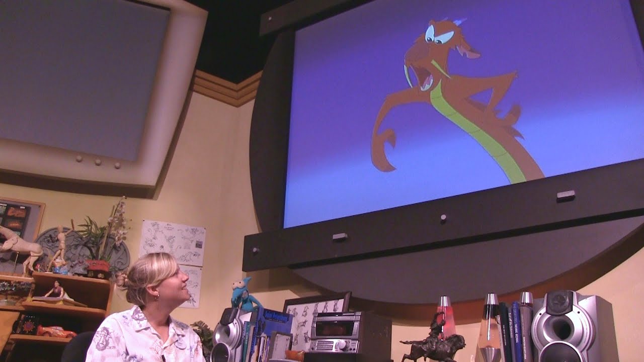 Full Drawn to Animation show inside Magic of Disney Animation at Hollywood Studios