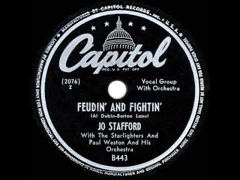 1947 HITS ARCHIVE: Feudin’ And Fightin’ - Jo Stafford