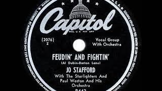 1947 HITS ARCHIVE: Feudin’ And Fightin’ - Jo Stafford
