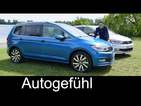 All-new Volkswagen VW Touran FULL REVIEW test driven MPV 2016 - Autogefühl