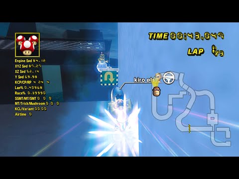 CTGP Tracks Done Backwards - Aura Metropolis 2x Respawns