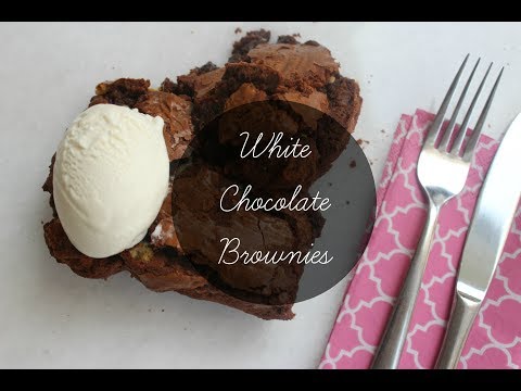 White Chocolate Brownies