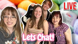 Crocheting With @onethiirdcrochet and @MaggzMakez LIVE 10/09/25