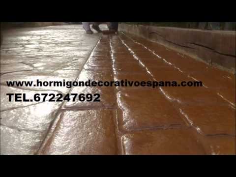 HORMIGON IMPRESO CAUDETE DE LAS FUENTES 672247692 VALENCIA