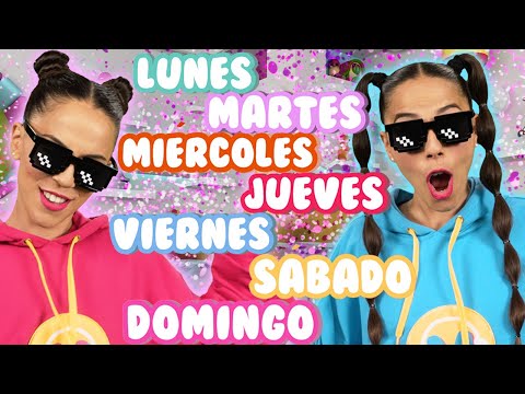📅 APRENDEMOS Los Días De La Semana 📅| Nika y Matsu