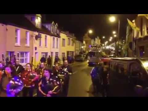 2014 10 25 County Junior Football Champions Millstreet parade through the town after their victory