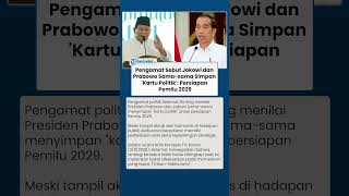 Download lagu Pengamat Sebut Jokowi dan Prabowo Sama-sama Simpan 'Kartu Politik': Persiapan Pemilu 2029 mp3