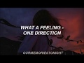 one direction - what a feeling // lyrics