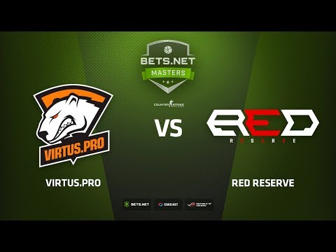 [EN] Virtus.pro vs Red Reserve, map 2 mirage, Bets.Net Masters