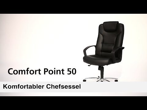Artikelvideo 1 für Topstar Chefsessel Comfort Point 50, 7819 D60 Kunstleder schwarz, Gestell chrom, Artikelnummer 100479