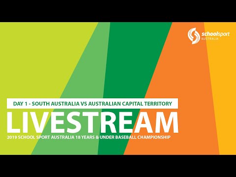 🔴 2019 SSA 18 Years & Under Baseball Championship Livestream - Day 1 (SA vs ACT)