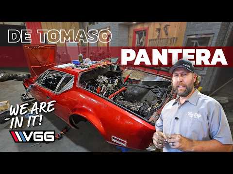Thumbnail for De Tomaso Pantera Stored For 33 YEARS! Will This GARAGE FIND Run Again? by De Tomaso