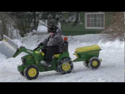 Отвал для уборки снега Rolly Toys rollySnow Master (серый) (408993)