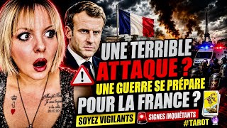 🚨 La guerre se rapproche de la France ? 😱 Les cartes sont inquiétantes… 🇫🇷🔮 #tarot