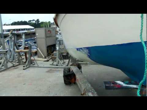 comment reparer la coque d'un bateau