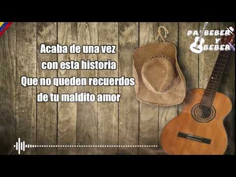 acaba de una vez junior posada - letra