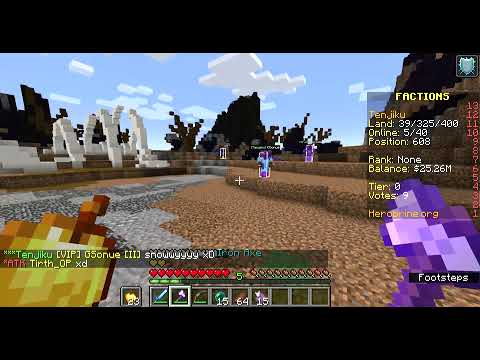 Just Doing Factions Ep 122 /Tenjiku Warzone War Victory\ (Herobrine.org)