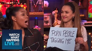 How Well Do Gabrielle Union & Jessica Alba Know Each Other? | WWHL video