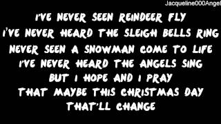 Maybe This Christmas Lyrics On Screen - Shane Dawson [Official]