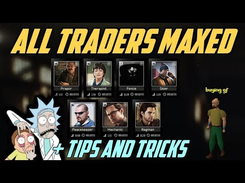 All Traders Maxed Out + TIPS & TRICK   |  Escape From Tarkov