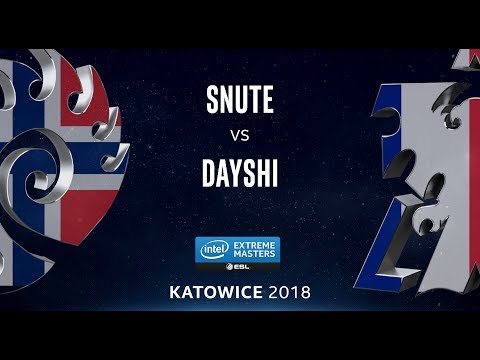 StarCraft II - Snute [Z] vs. Dayshi [T] - LB Ro4 - B3 - IEM Katowice 2018