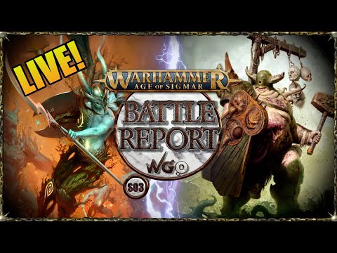 NEW Battletome Maggotkin of Nurgle AOS 3.0 vs Sylvaneth - Warhammer: Age of Sigmar Battle Report