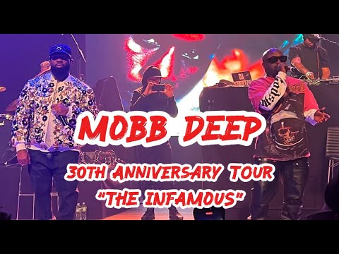 Thumbnail for MOBB DEEP 30Th Anniv. Of The "INFAMOUS" LP Live W/ NAS, RAEKWON THE CHEF & BIG NOYD In NYC (PRODIGY) by Mobb deep