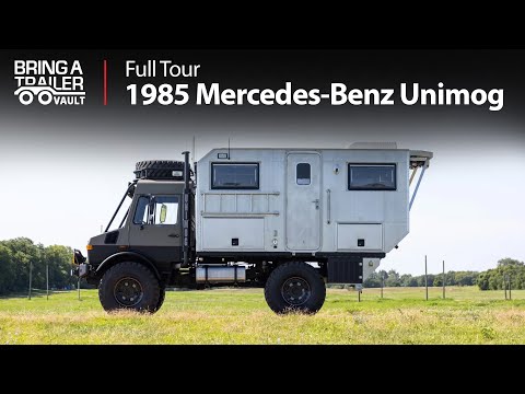 1985 Mercedes-Benz Unimog U1300L Camper Conversion Full Tour | Bring a Trailer
