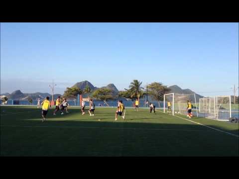 Treino do Fluminense na Urca