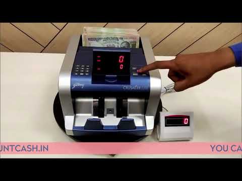 Fully automatic godrej crusader lite currency counting machi...