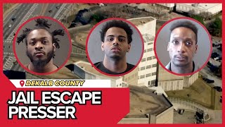 DeKalb officials recap inmate escape, capture and jail security concerns