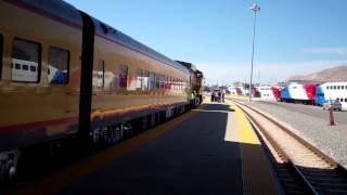 preview picture of video 'Union Pacific Heritage Train at Salt Lake Central Station'