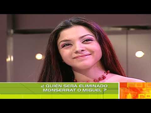 Rojo 2da Generacion 2003 | Monserrat Bustamante es Eliminada de Cantantes
