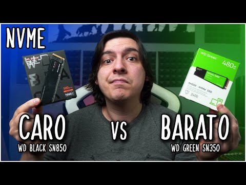 SSD BARATO vs CARO ¿REALMENTE hay Tanta diferencia? Western Digital Green VS Black