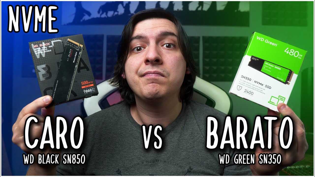SSD BARATO vs CARO ¿REALMENTE hay Tanta diferencia? Western Digital Green VS Black