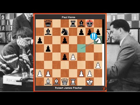 Bobby Fischer vs Paul Keres • Zurich - Switzerland, 1959