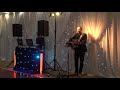 Norrie MacIver from Skipinnish surprises Bride and sings "Walking On the Waves" for the First Dance.