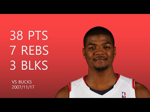 Josh Smith | 38 pts,7 rebs,3 blks,2 stls | November 17,2007 | vs MIL