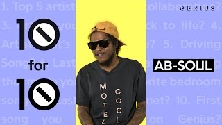 Ab-Soul Puts Eminem and Lupe Fiasco in His Top Five | 10 For 10