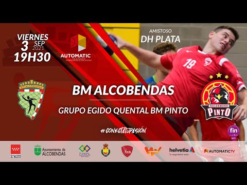 DHPLATA Amistoso BM ALCOBENDAS - GRUPO EGIDO QUENTAL BM PINTO