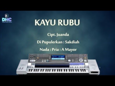 KARAOKE LAGU GAYO | KAYU RUBU | Cipt. Juanda | NADA PRIA | FULL LIRIK