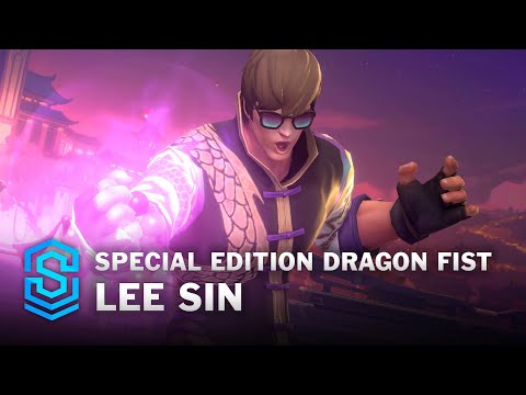 Special Edition Dragon Fist Lee Sin Wild Rift Skin Spotlight